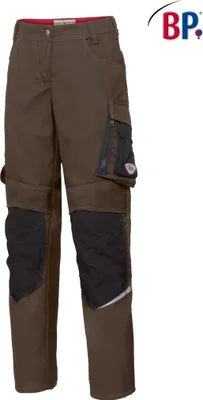 Produktbild von BP® Arbeitshose für Damen - braun/schwarz - 48n
