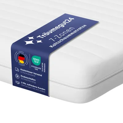 Produktbild von Träumegut24 - Kaltschaummatratze - 10 cm - 90 x 200 cm - H3