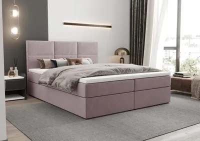 Produktbild von B&B Home Boxspringbett Mallorca 140x200 cm – mit Bettkasten