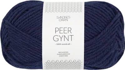 Produktbild von Sandnes Peer Gynt 50g - 100% Schurwolle Marine 5575