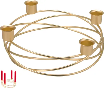 Image de bremermann Bougeoirs - forme de couronne, pour bougies cylindriques / bougies de table, bougeoirs