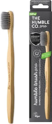 Produktbild von Rockshox Zahnbürste Bambus - Pro - Silber