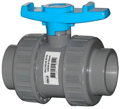 Produktbild von Sibo 25 mm Kugelventil Kugelhahn PVC mit beisdeitiger Klebemuffe