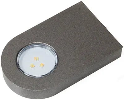 Image de L&S lampe à monter Glaspoint blanc chaud ou Emotion 12 V 0,8 W couleur du cadre inox