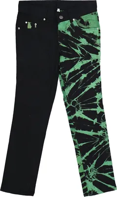Produktbild von Rock Rag -  Bleach, Frauenhose Schwarz/Grün im Slim-Fit-Style