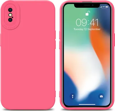 Obrázok produktu pre Cadorabo Case for Apple iPhone XS MAX Protective Case in Red TPU Silicone Etui Case Kryt mobilného telefónu