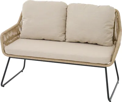 Produktbild von SIENA GARDEN Kansas 2er Diningbank, taupe