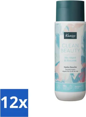 Produktbild von Kneipp - Duschgel - Clean Beauty - Algen & Meersalz - 200 ml - Vorteilspack - 12 Stücke