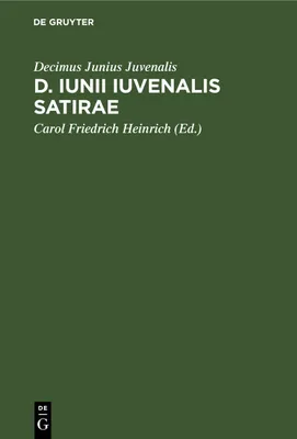 Produktbild von D. Iunii Iuvenalis Satirae