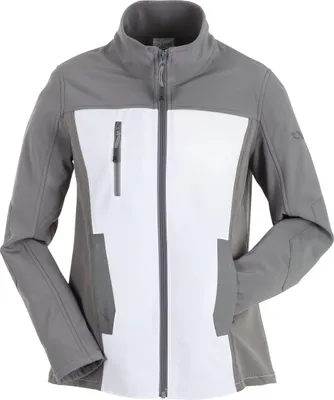 Produktbild von Planam Norit Damen Hybridjacke weiß/zink Gr.54 6518054