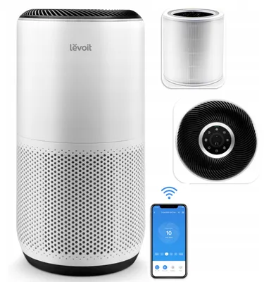 Produktbild von Levoit Core 400S Luftreiniger 400m3/h True HEPA für bis zu 83m2 leiser Betrieb