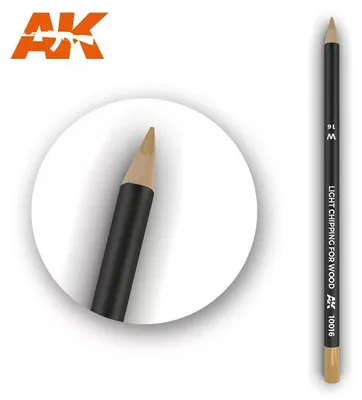 Obrázok produktu pre AK Interactive S.L. AK-10016 WEATHERING PENCIL LIGHT CHIPPING FOR WOOD