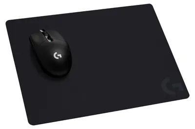 Image de Logitech G G440 Tapis de souris de jeu dur, optimisé pour les capteurs de jeu, faible frottement de surface, tapis de souris antidérapant, accessoires de jeu Mac et PC, 340 x 280 x 3 mm