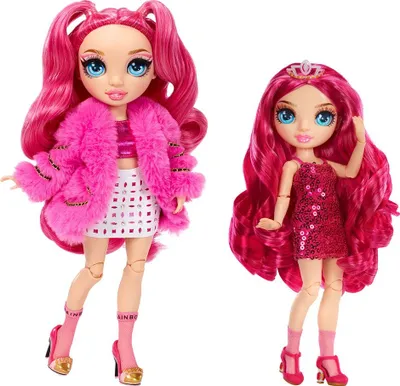 Produktbild von Rainbow High Core & Jr High Stella Puppe Rosa  Rosa One Size