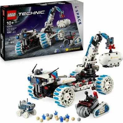Productafbeelding van Lego 42211 Maanbasis: Ruimtetransportmiddel voor maanonderzoek, 1082 onderdelen