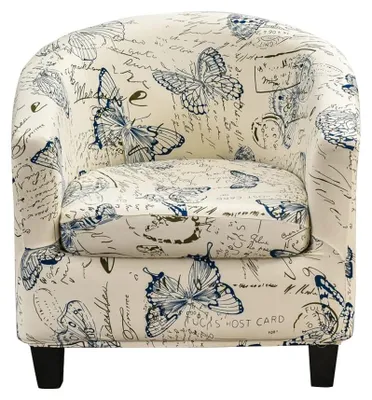 Image de Solidchoice - Housses de fauteuil "Cocktails", lot de 2