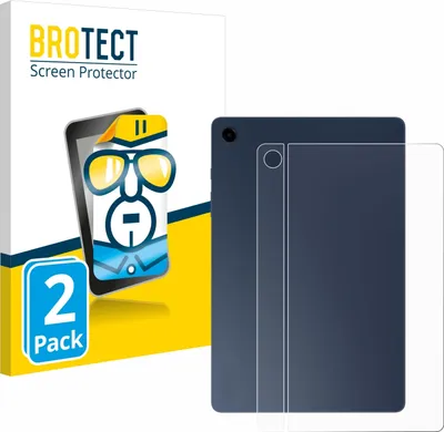 Produktbild von 2x Für Samsung Galaxy Tab A9 Plus WiFi (Rückseite) Schutzfolie BROTECT Displayschutz Display Schutz Folie Klar Transparent