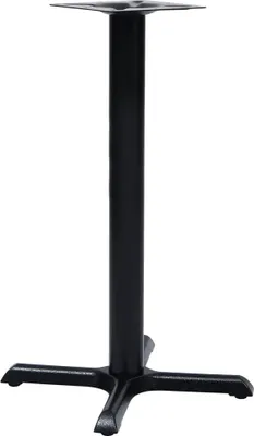 Image de Pied de table de bistro noir 56x56x72 cm fonte