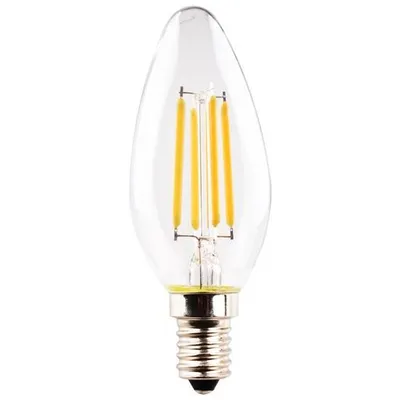 Produktbild von CASAYA Retro HD E14 4.5W 2700K LED-Kerze, Sockel E14, 4,5 Watt, Warmweiß, 2700 K,