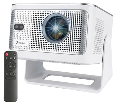 Obrázek produktu pro Přenosný projektor Beamer – 900 ANSI lumen, Full HD 1080p – LED – obrazovka o velikosti 140 palců