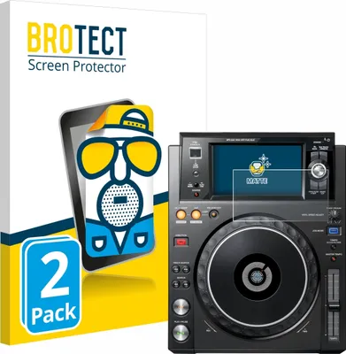 Produktbild von 2x BROTECT Schutzfolie für Pioneer XDJ -1000MK2 Displayschutz Displayschutzfolie Folie Matt Entspiegelungsfolie