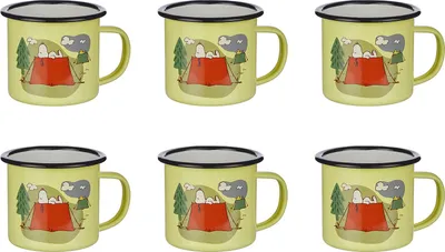 Produktbild von BUTLERS Tasse PEANUTS 6er-Set