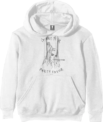 Obrázek produktu pro Billie Eilish - Mikina s kapucí "Party Favor" pro muže/dámy Uni RO5392 (L) (White)