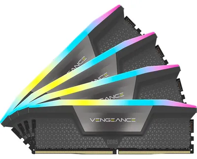 Obrázek produktu pro Corsair DDR5 64GB PC 6600 CL32 CORSAIR KIT (4x16GB) VENGEANCE RGB B retail - 64 GB