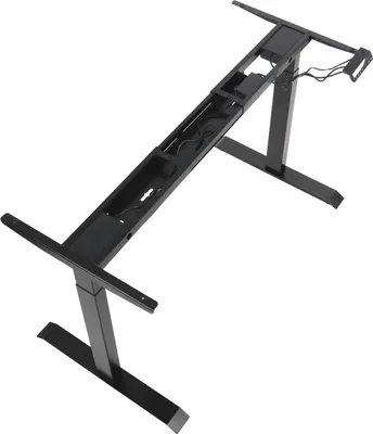 Obrázek produktu pro Elektrický rám stolu nebo stolu UT04E-2T, 2 motory, elektrické nastavení výšky, nastavitelná délka, 2-segmentová noha, černá