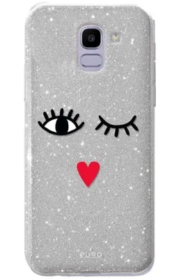 Obrázek produktu pro Kryt EYES Silver pro Samsung J6 2018
