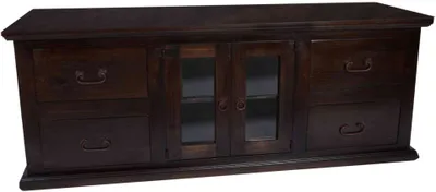 Produktbild von MiaMöbel TV-Kommode Mexico Möbel 160x60x50 cm Kolonialstil Massivholz Pinie Kolonialstil