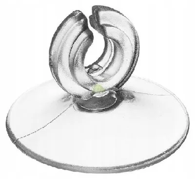 Immagine prodotto di Accessori acquario, ventosa universale per tubo 4/6 mm, trasparente, fissaggio stabile per aeratore e impianto CO2