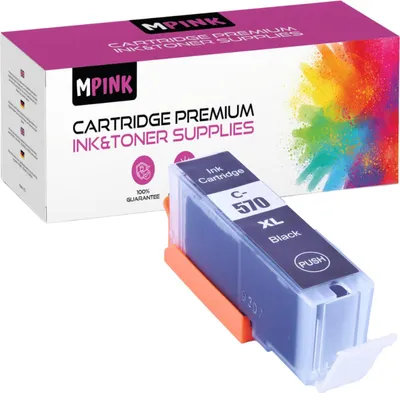 Produktbild von Druckerpatronen für Canon PGI-570BK Schwarz MG5700 5750 6850 7700 Series TS5000 5050 5055 6000 Series