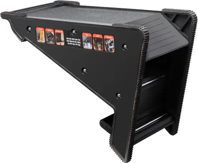Image de SucceBuy Vérin d'échelle, capacité de charge de 380 livres, outil de mise à niveau d'échelle en PP, stabilisateur d'échelle d'escalier avec rangement, plate-forme stable facile à utiliser pour tous les terrains, accessoires d'échelle de rallonge