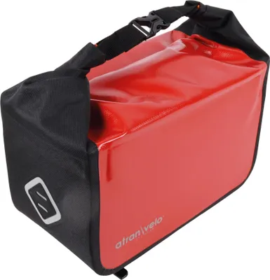 Image de AtranVelo Porte-bagages.  Travel Atran, rouge/noir