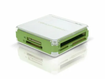 Image de Conceptronic CCOMBOGR Lecteur de cartes USB2.0 Conceptronic ALL-IN-ONE + 3x Hub USB