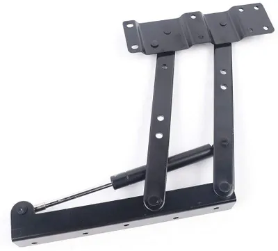 Zdjęcie produktu dla Mechanizm stolika kawowego Lift Up zawias meblowy sprężyna pneumatyczna wspornik stolika kawowego rama do podnoszenia mebli sprężyna czarna do stolika Lift Up