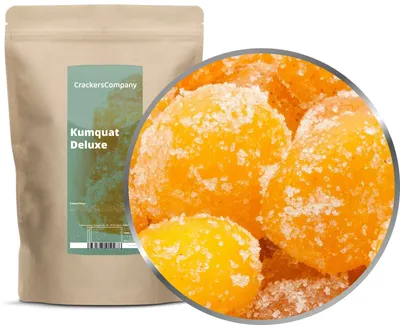 Produktbild von CrackersCompany Kumquats-Deluxe (Kumquat Deluxe), ZIP-Beutel 700 g
