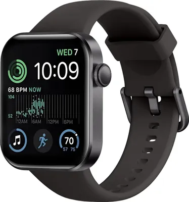 Smartwatch Damen Herren, 1,85" HD-Display mit Telefonfunktion, 140+ Sportmodi Fitness Tracker mit Herzfrequenz SpO2 Schlafmonitor Schrittzähler, IP68