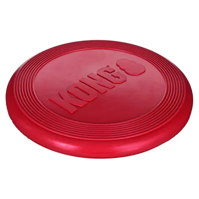 Obrázek produktu pro KONG Classic Flyer, Pes, Frisbee, Červená, Guma, Aport, USA