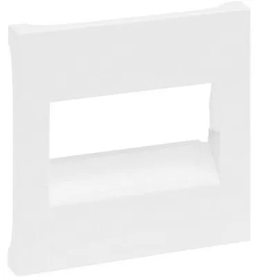Produktbild von Legrand Abdeckung SEANO RJ45 f.1-u.2-f.Datendosen ultraws