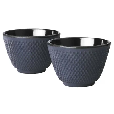 Immagine prodotto di 1x2 Bredemeijer tazza da tè Xilin 78x53mm in ghisa blu G004B