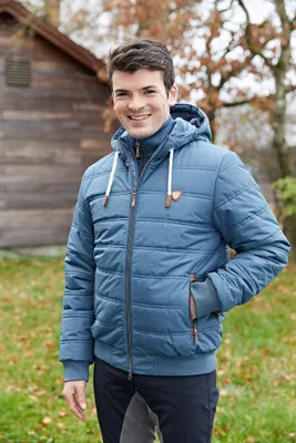 Obrázek produktu pro Covalliero pánská zimní bunda Fero, kouřově modrá, velikost:M