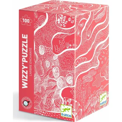 Produktbild von DJECO Magisches Lupenpuzzle Zauberbaum 100 Teile