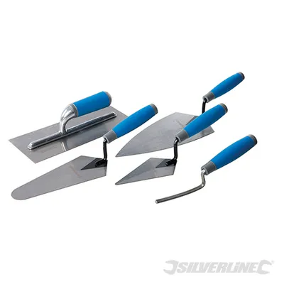 Produktbild von Silverline 395016 Kielnie murarskie z gumowanym uchwytem, 5 szt
