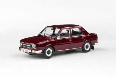 Productafbeelding van Škoda 120 L (1982) - Rood, ABREX, schaal 1:43