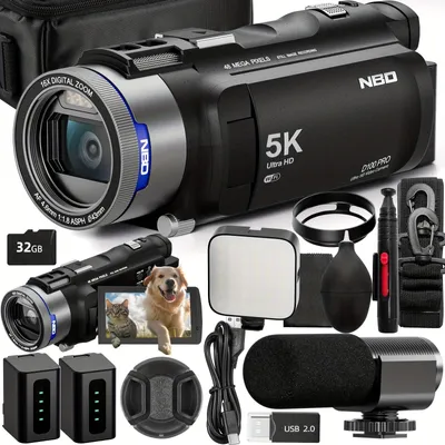 Produktbild von Vlog-Kamera - Videokamera - Kompaktkamera - Camcorder - Kamera für Vlogs - 4K Ultra HD Auflösung