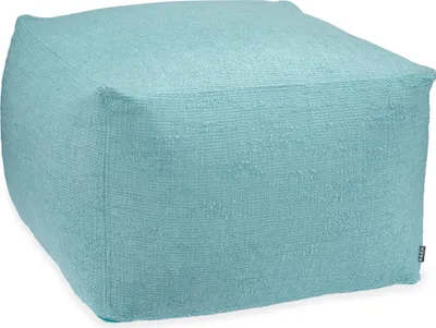 Produktbild von H.O.C.K. Marcal Outdoor + Indoor Hocker 60x60x40cm col. 12 türkis in&out