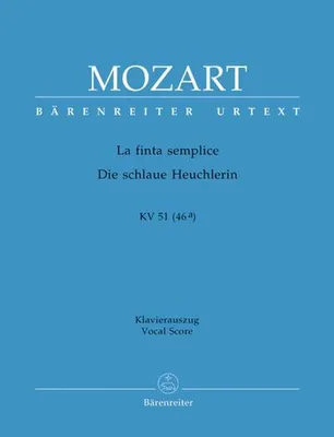 Produktbild von La finta semplice/Die schlaue Heuchlerin KV 51