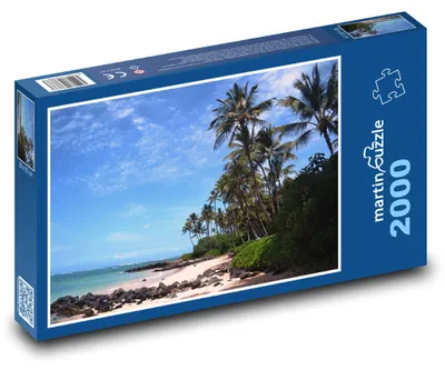 Obrázek produktu pro Puzzle 2000 Tropický ráj - moře, pláž - martinpuzzle